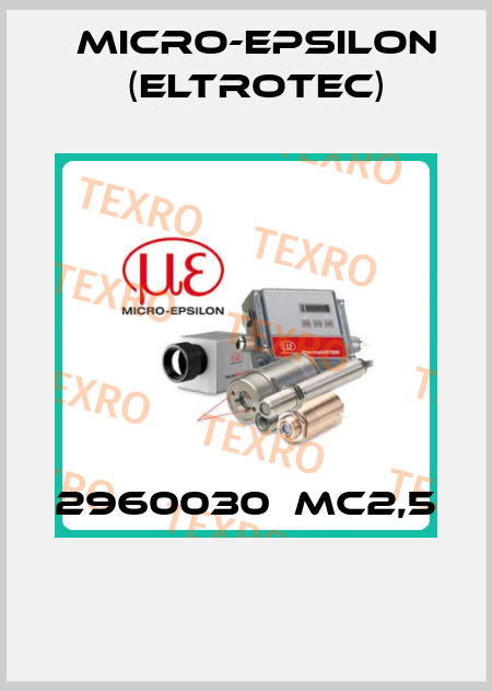 2960030  MC2,5  Micro-Epsilon (Eltrotec)