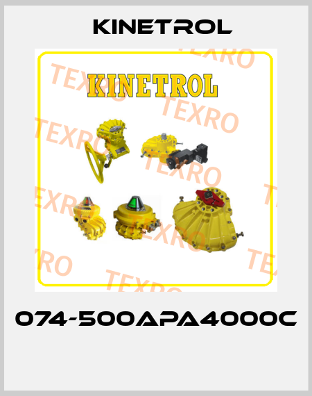 074-500APA4000C  Kinetrol