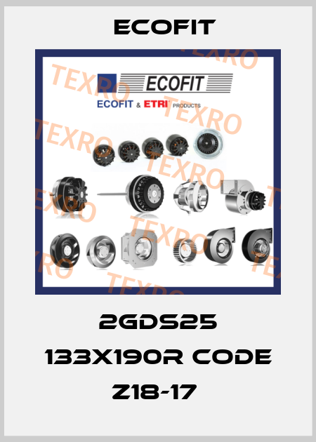 2GDS25 133X190R CODE Z18-17  Ecofit