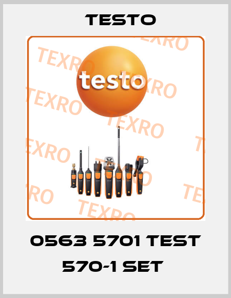0563 5701 test 570-1 set  Testo