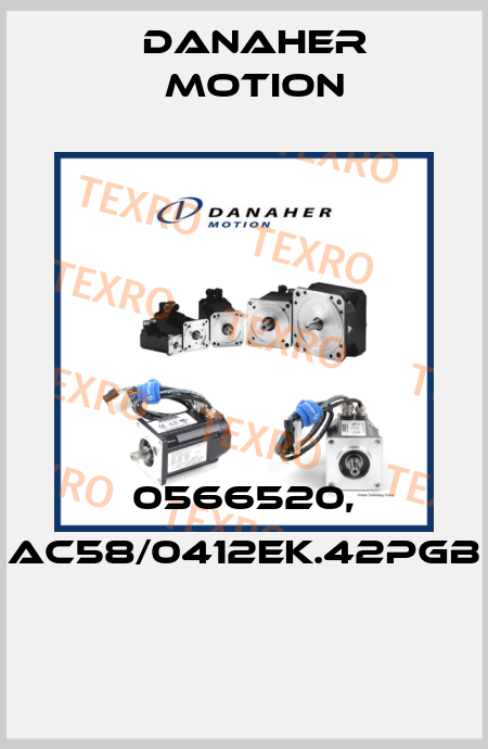 0566520, AC58/0412EK.42PGB  Danaher Motion
