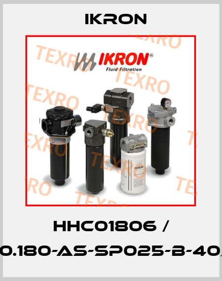 HHC01806 / HEK45-20.180-AS-SP025-B-40/80L/min Ikron