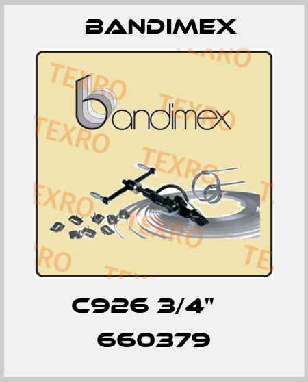 C926 3/4"    660379 Bandimex