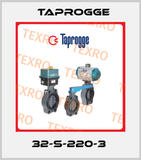 32-S-220-3  Taprogge