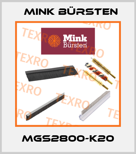 MGS2800-K20 Mink Bürsten