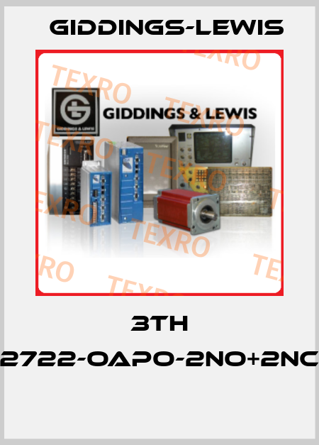 3TH 2722-OAPO-2NO+2NC  Giddings-Lewis