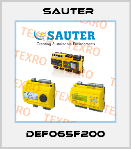 DEF065F200 Sauter