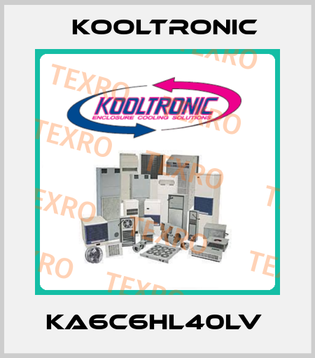 KA6C6HL40LV  Kooltronic