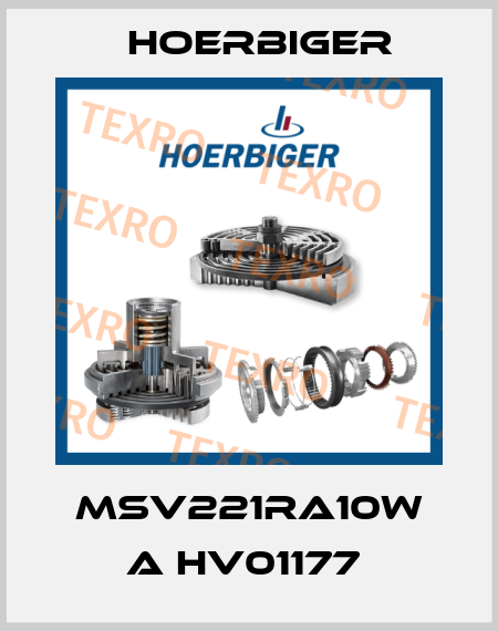 MSV221RA10W A HV01177  Hoerbiger