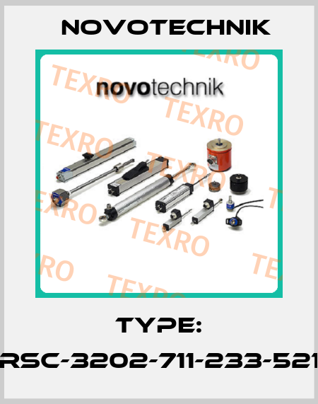 Type: RSC-3202-711-233-521 Novotechnik