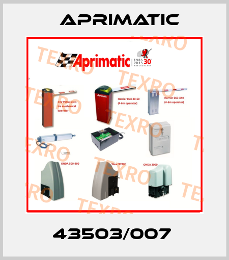 43503/007  Aprimatic