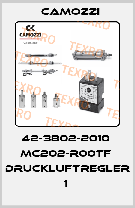 42-3802-2010  MC202-R00TF  DRUCKLUFTREGLER 1  Camozzi