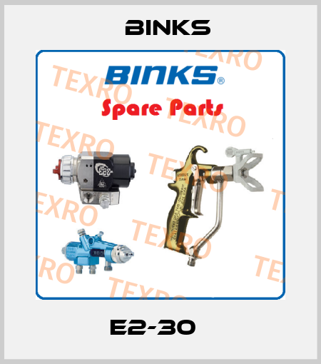 E2-30   Binks