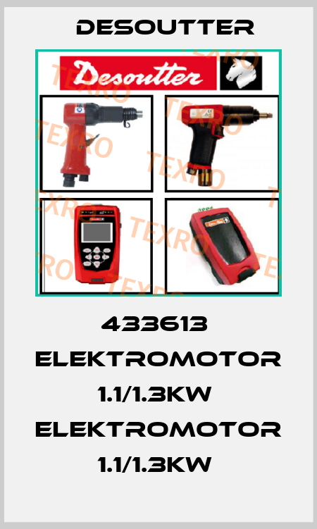 433613  ELEKTROMOTOR 1.1/1.3KW  ELEKTROMOTOR 1.1/1.3KW  Desoutter