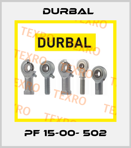 PF 15-00- 502 Durbal
