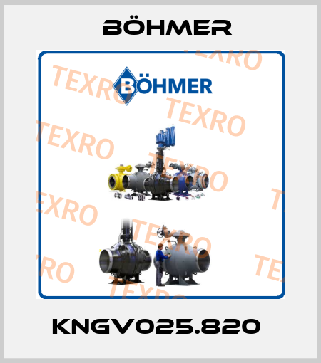 KNGV025.820  Böhmer
