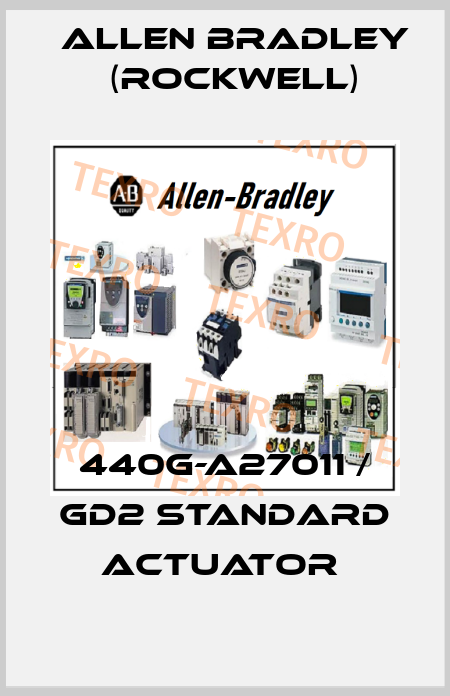 440G-A27011 / GD2 STANDARD ACTUATOR  Allen Bradley (Rockwell)