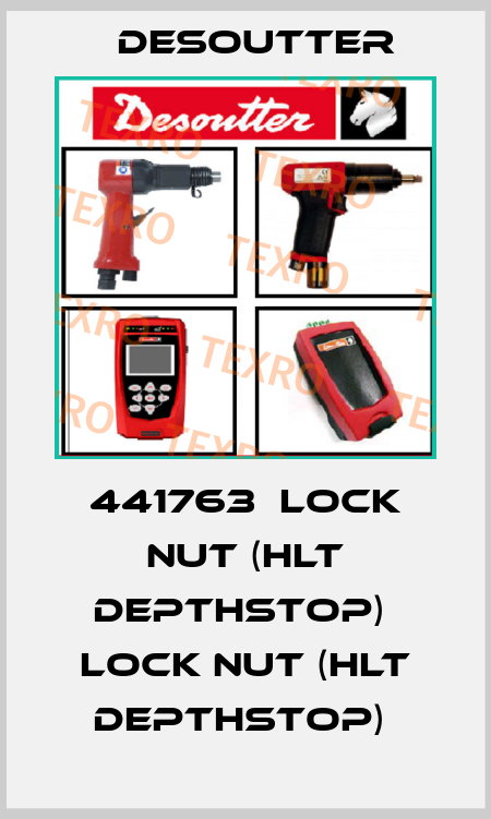 441763  LOCK NUT (HLT DEPTHSTOP)  LOCK NUT (HLT DEPTHSTOP)  Desoutter