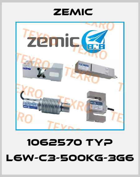 1062570 Typ L6W-C3-500kg-3G6 ZEMIC