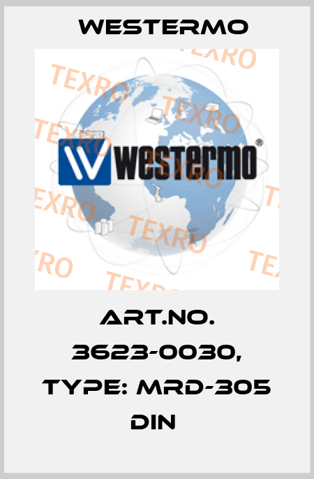 Art.No. 3623-0030, Type: MRD-305 DIN  Westermo