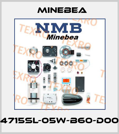4715SL-05W-B60-D00 Minebea