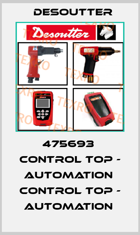 475693  CONTROL TOP - AUTOMATION  CONTROL TOP - AUTOMATION  Desoutter