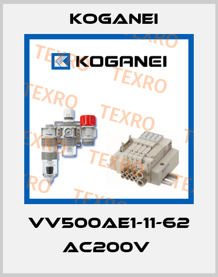VV500AE1-11-62 AC200V  Koganei