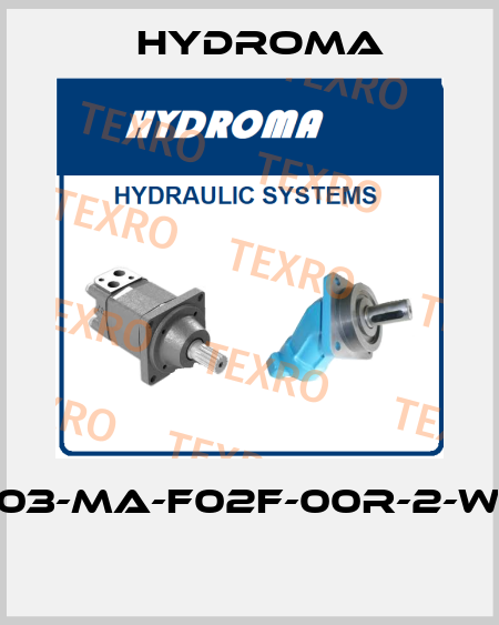 HC-RCX-01-B03-MA-F02F-00R-2-WF53-RA-U02  HYDROMA