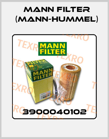 3900040102 Mann Filter (Mann-Hummel)