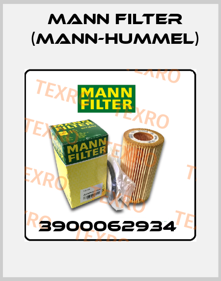 3900062934  Mann Filter (Mann-Hummel)