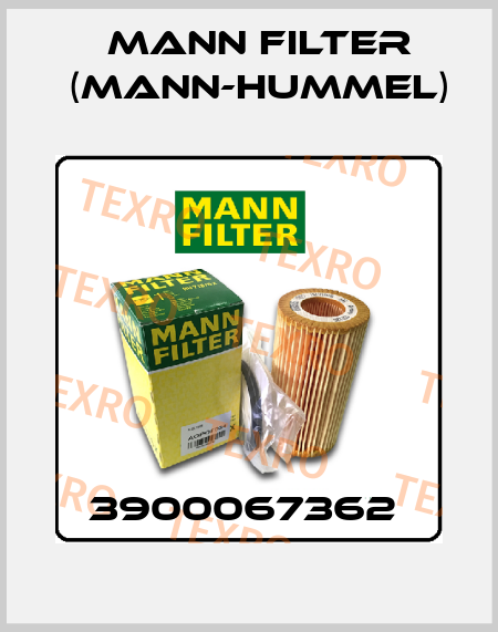 3900067362  Mann Filter (Mann-Hummel)