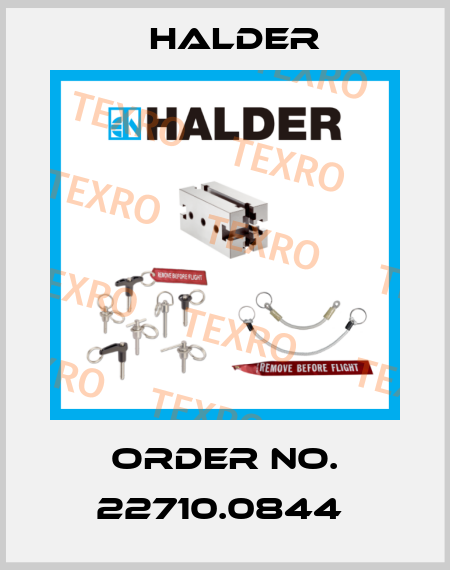 Order No. 22710.0844  Halder