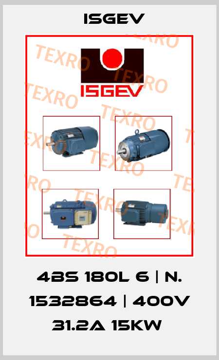 4BS 180L 6 | N. 1532864 | 400V 31.2A 15KW  Isgev