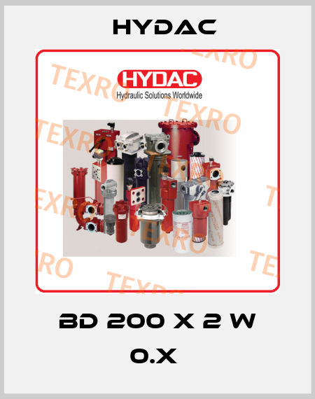BD 200 X 2 W 0.X  Hydac
