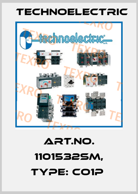 Art.No. 1101532SM, Type: CO1P  Technoelectric