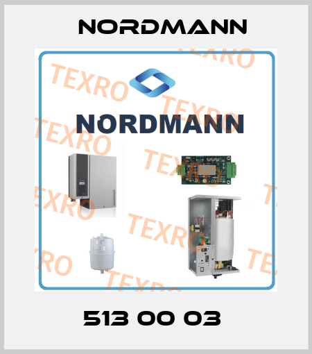 513 00 03  Nordmann