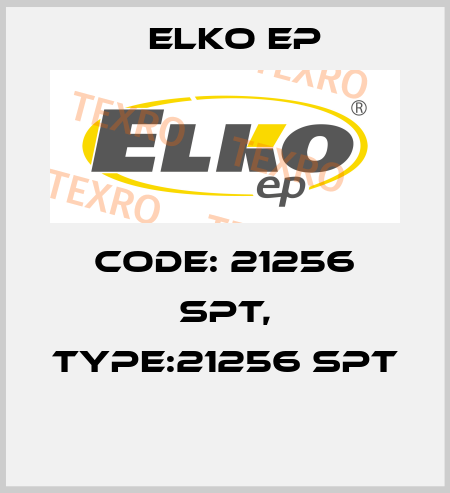 Code: 21256 SPT, Type:21256 SPT  Elko EP