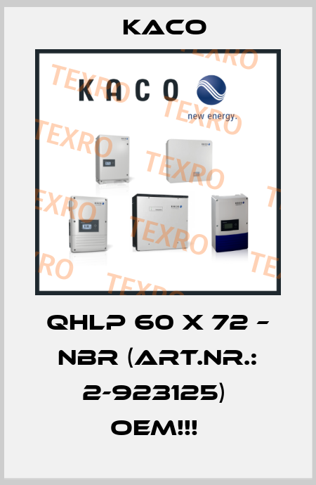 QHLP 60 x 72 – NBR (Art.Nr.: 2-923125)  OEM!!!  Kaco