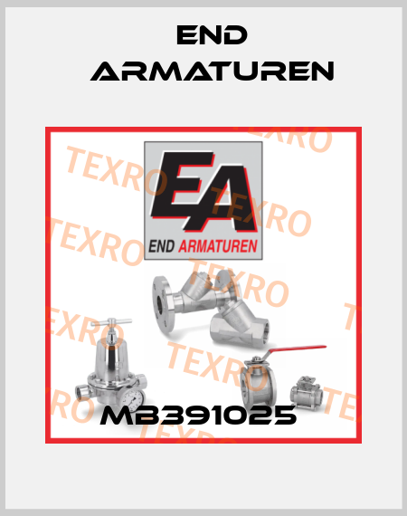 MB391025  End Armaturen