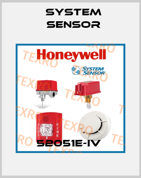 52051E-IV  System Sensor