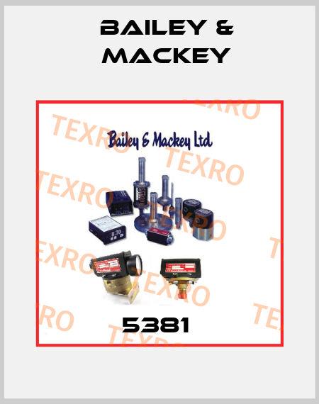 5381  Bailey & Mackey