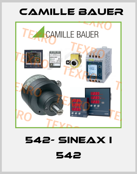 542- SINEAX I 542 Camille Bauer