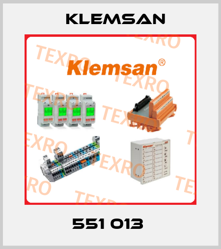 551 013  Klemsan