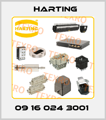 09 16 024 3001  Harting