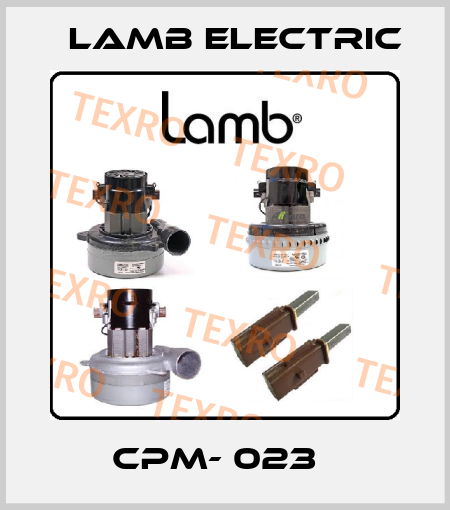 CPM- 023   Lamb Electric