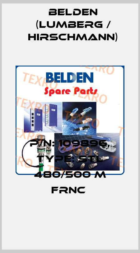 P/N: 109896, Type: STL 480/500 M FRNC  Belden (Lumberg / Hirschmann)