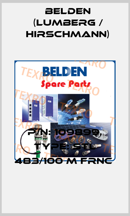 P/N: 109899, Type: STL 483/100 M FRNC  Belden (Lumberg / Hirschmann)