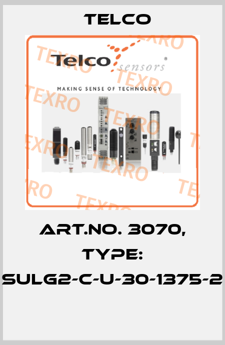 Art.No. 3070, Type: SULG2-C-U-30-1375-2  Telco