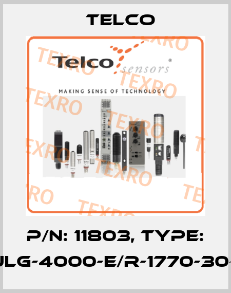 p/n: 11803, Type: SULG-4000-E/R-1770-30-01 Telco
