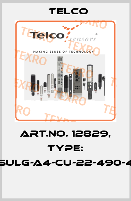 Art.No. 12829, Type: SULG-A4-CU-22-490-4  Telco
